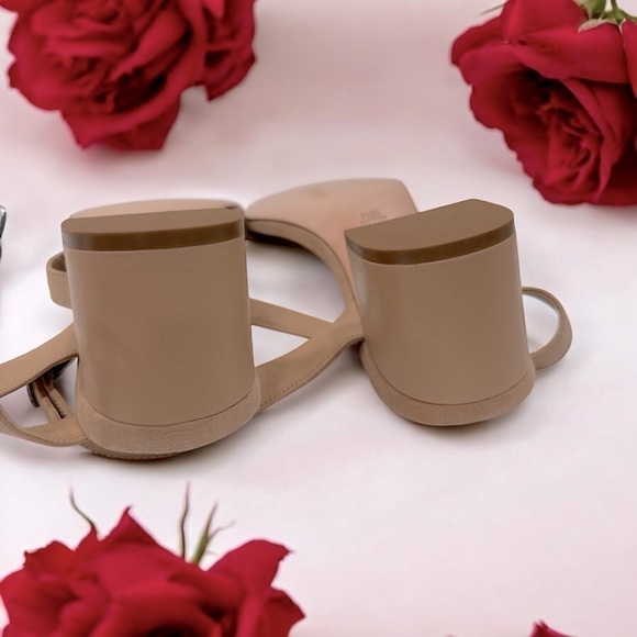 Rebecca Allen Women's The Block Sandy Tan Block Heel Sandals size 10 M - Picture 9 of 11